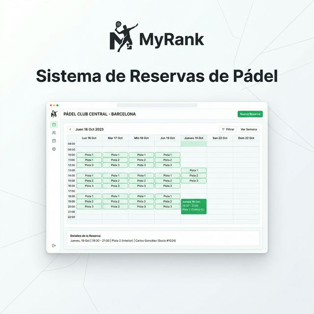 Sistema de Reservas MyRank